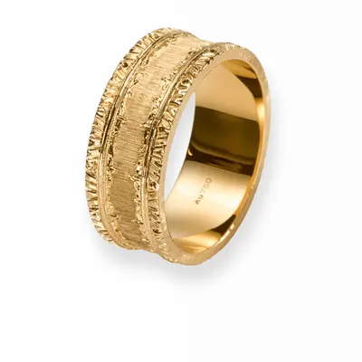 Large Millefili Band ring
