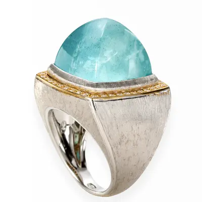 Aquamarine Maior Ring