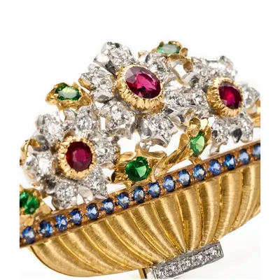 Canestra Brooch