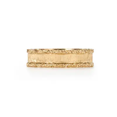 Small Baroque Millefili Band ring