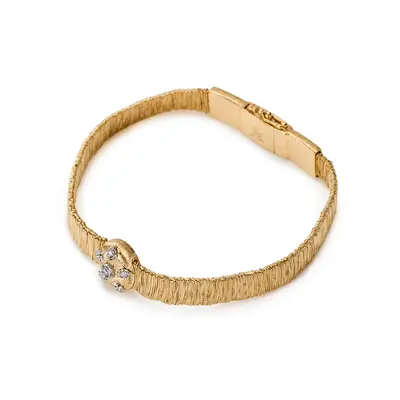Millefili Bracelet with Baroque button