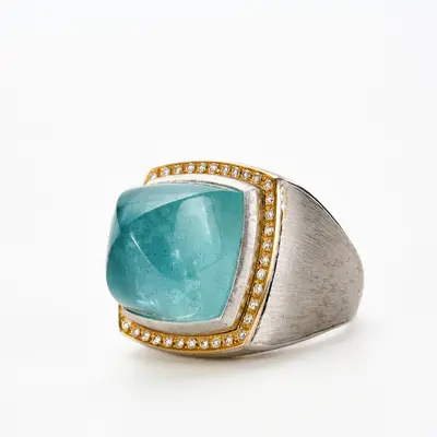 Aquamarine Maior Ring
